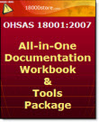 OHSAS 18001 All In One Documentation, Workbook & Tools Package